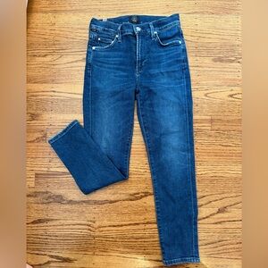 Citizens of Humanity Petite cropped skinny jeans - size 24